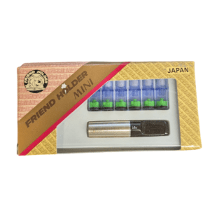 Friend Holder Mini Cigarette Holder with Filter Cartridges - Silver