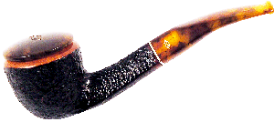 SAV42-305 Savinelli Tortuga Rustic 6mm Filter Pipe