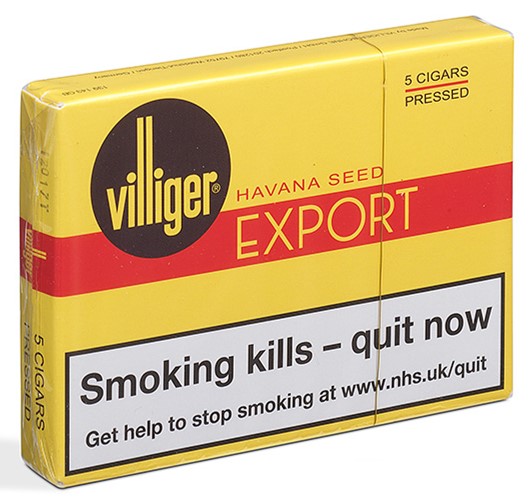 Villiger Export Pressed- Pack of 5 Cigars