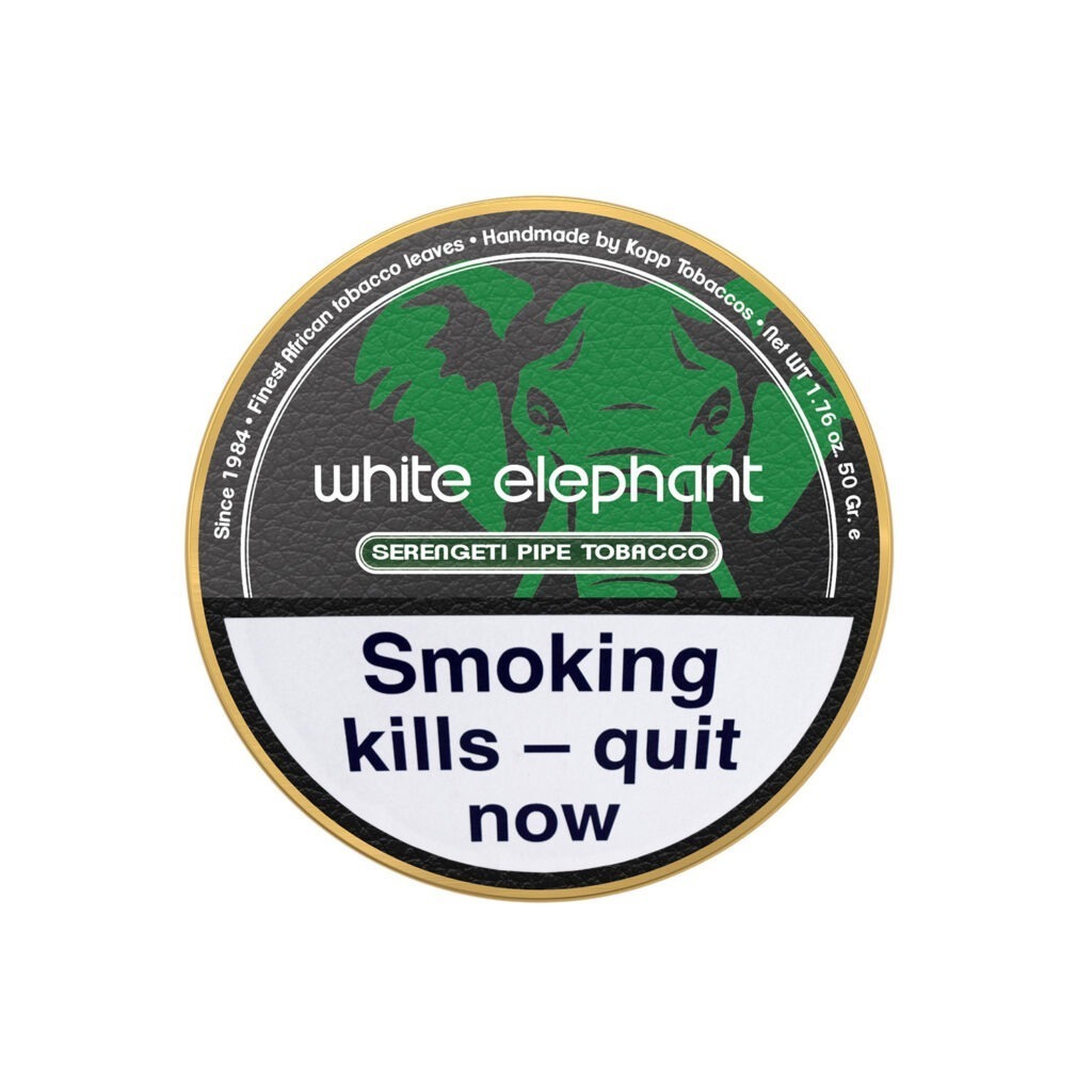 White Elephant Serengeti Pipe Tobacco - 50g Tin