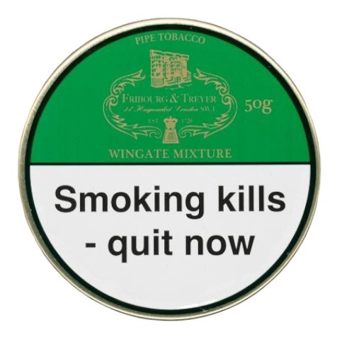 Fribourg and Treyer Wingate Pipe Tobacco - 50g Tin