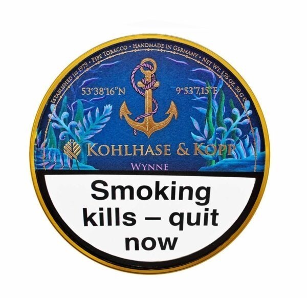 Kohlhase and Kopp Caribbean Blue Wynne Pipe Tobacco - 50g Tin