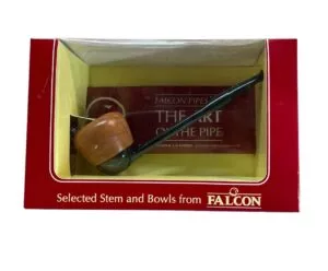 Falcon nickel plated pipe with Genoa hunter bowl