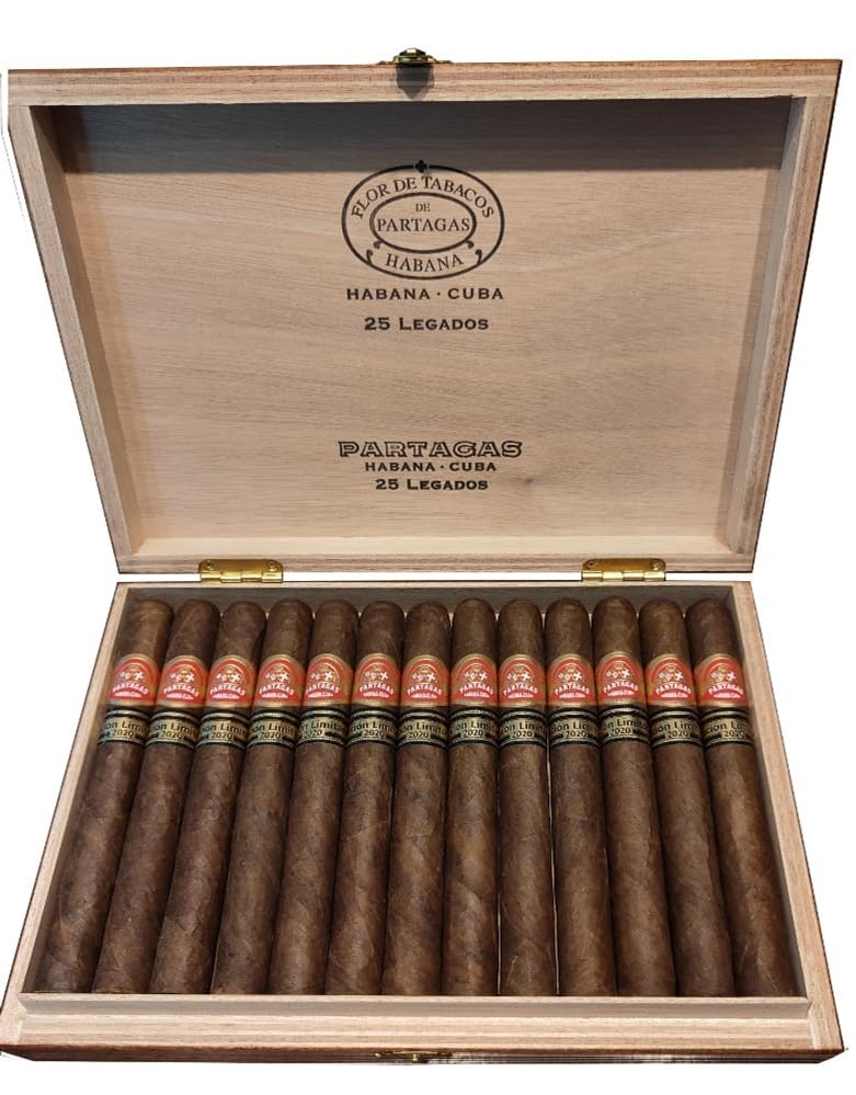 Partagas Legados Limited Edition 2020- Box of 25 Cigars | James Barber ...