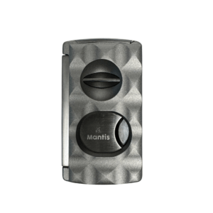Mantis Universal Cigar Cutter Faceted Silver