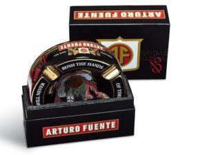 Arturo Fuente Hands of Time Cigar Ashtray- Black