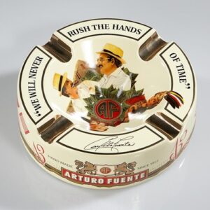 Arturo Fuente Hands of Time Cigar Ashtray- Cream