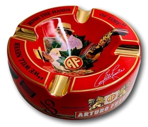 Arturo Fuente Hands of Time Cigar Ashtray- Red
