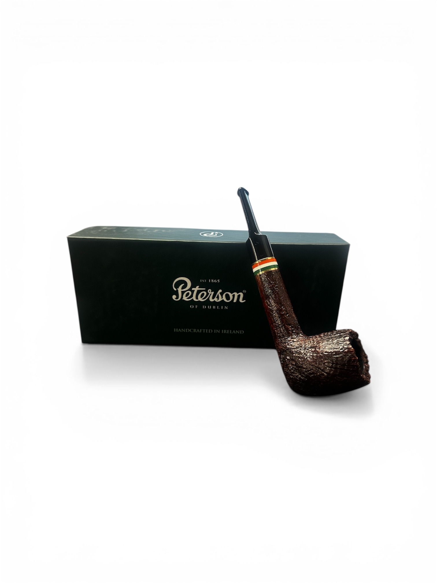 Peterson 2026 St. Patrick’s Day- Shape 53 Sandblasted Fishtail Pipe – Limited Edition - Image 2