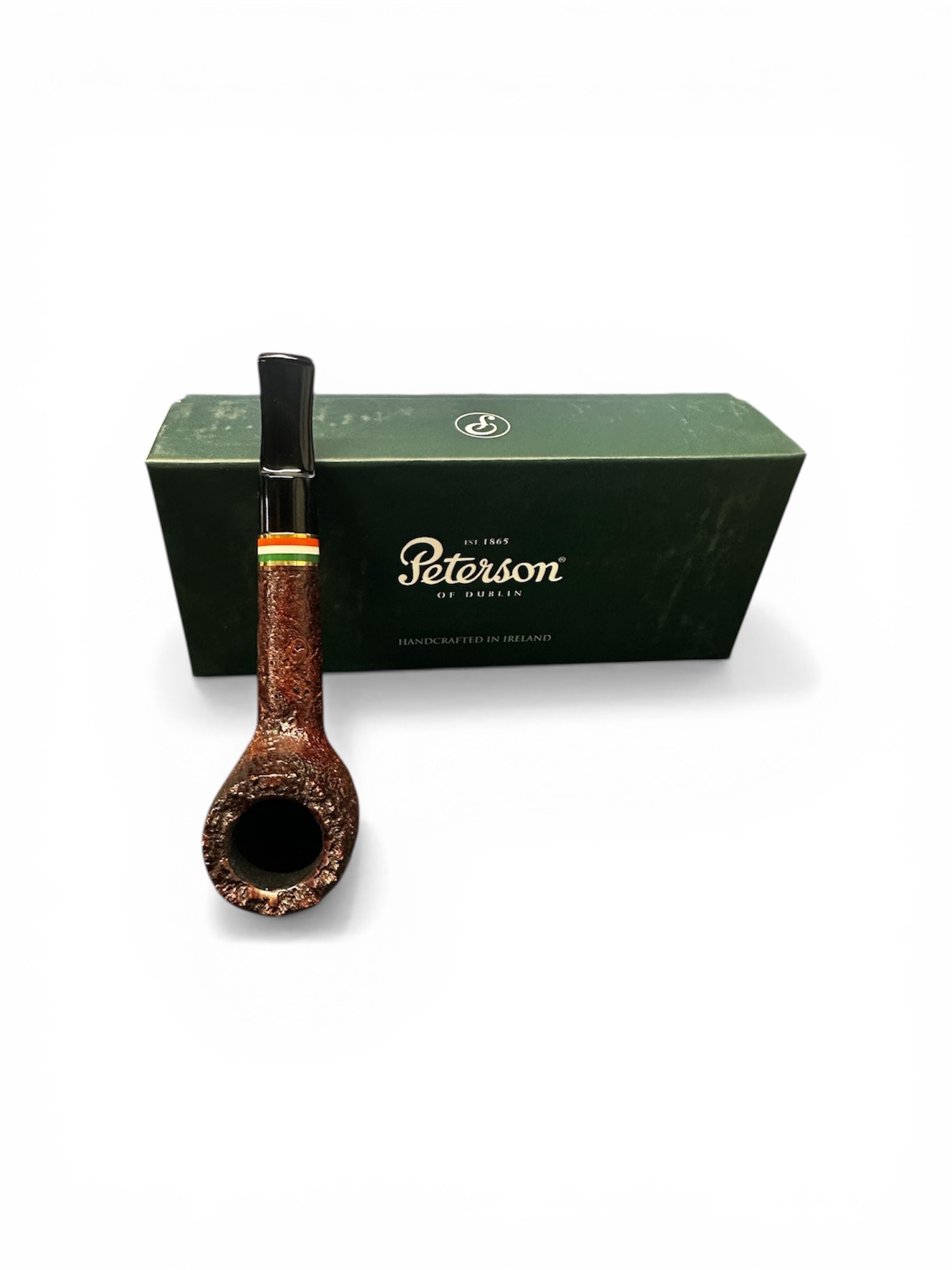 Peterson 2026 St. Patrick’s Day- Shape 53 Sandblasted Fishtail Pipe – Limited Edition - Image 3