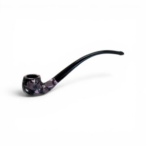 Pearwood Pink / Black Pipe Ref:MOS6