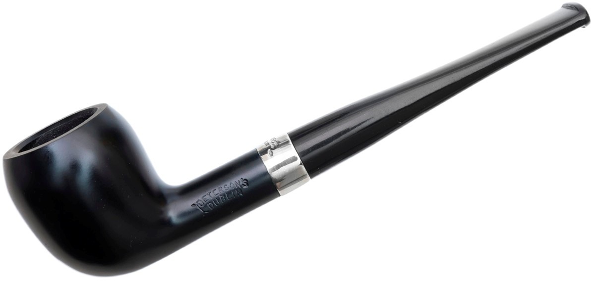 Peterson Junior Heritage Smooth Pear with Silver Mount