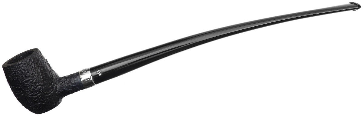 Peterson Speciality Barrel Sandblasted Churchwarden With Fishtail Mouthpiece
