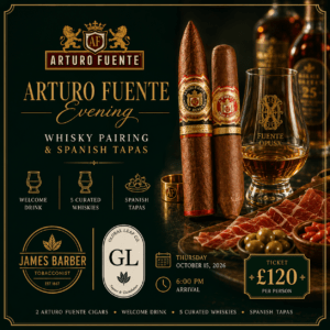 Arturo Fuente Evening-October 15, Thursday, 6pm