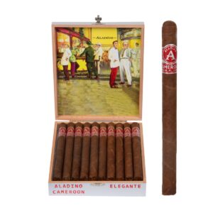 Aladino Cameroon Elegante Lancero- Single Cigar