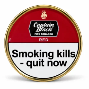 Captain Black Red Pipe Tobacco 50g Tin – Cherry Aromatic Blend