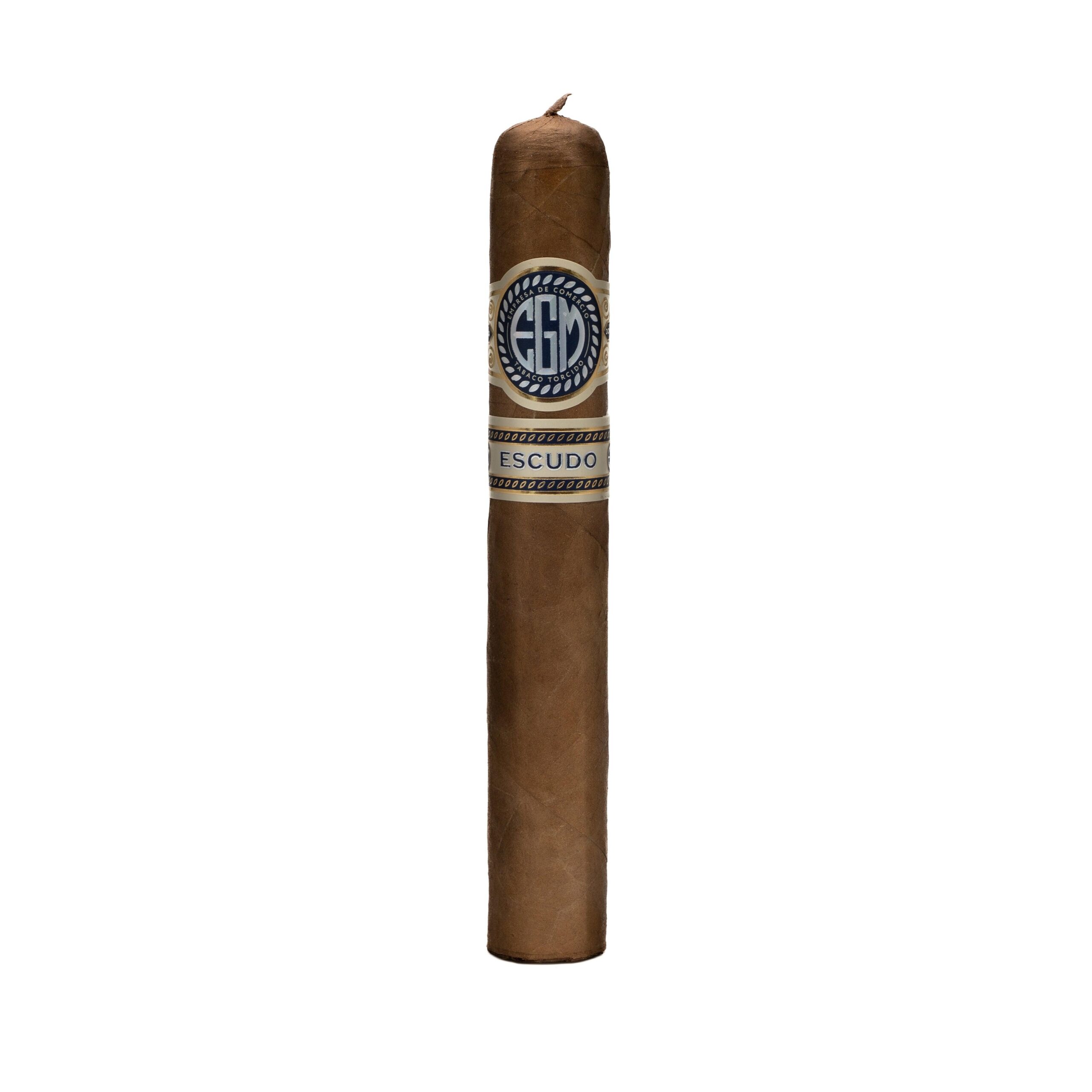 EGM Escudos premium handmade Dominican cigar featuring the distinctive EGM cigar band.