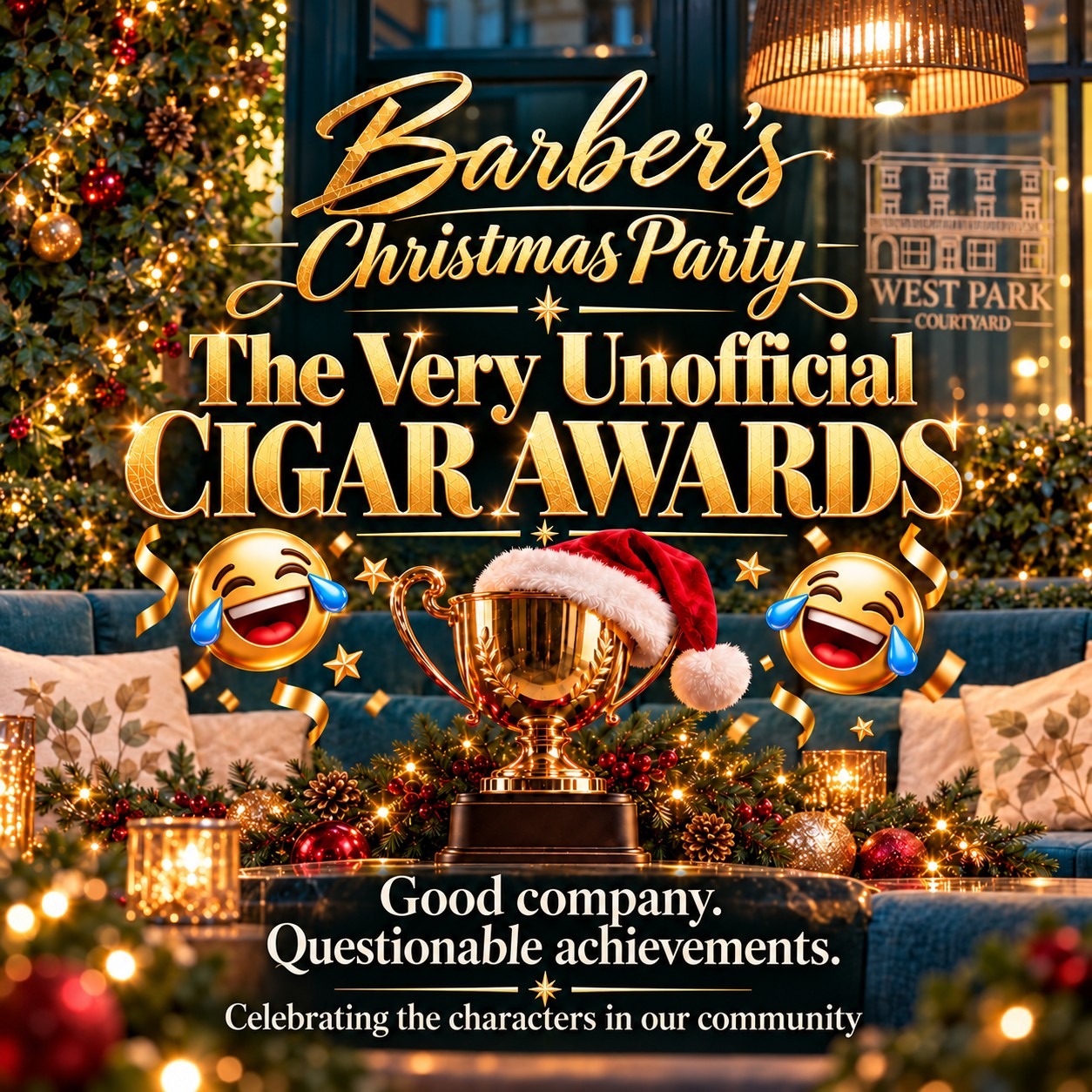 Barber's Christmas Party The Very Unofficial Cigar Awards 2026